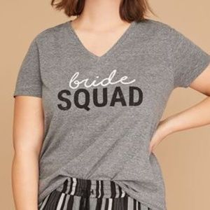 LANE BRYANT BRIDE SQUAD TEE - BRAND NEW! SZ 22/24